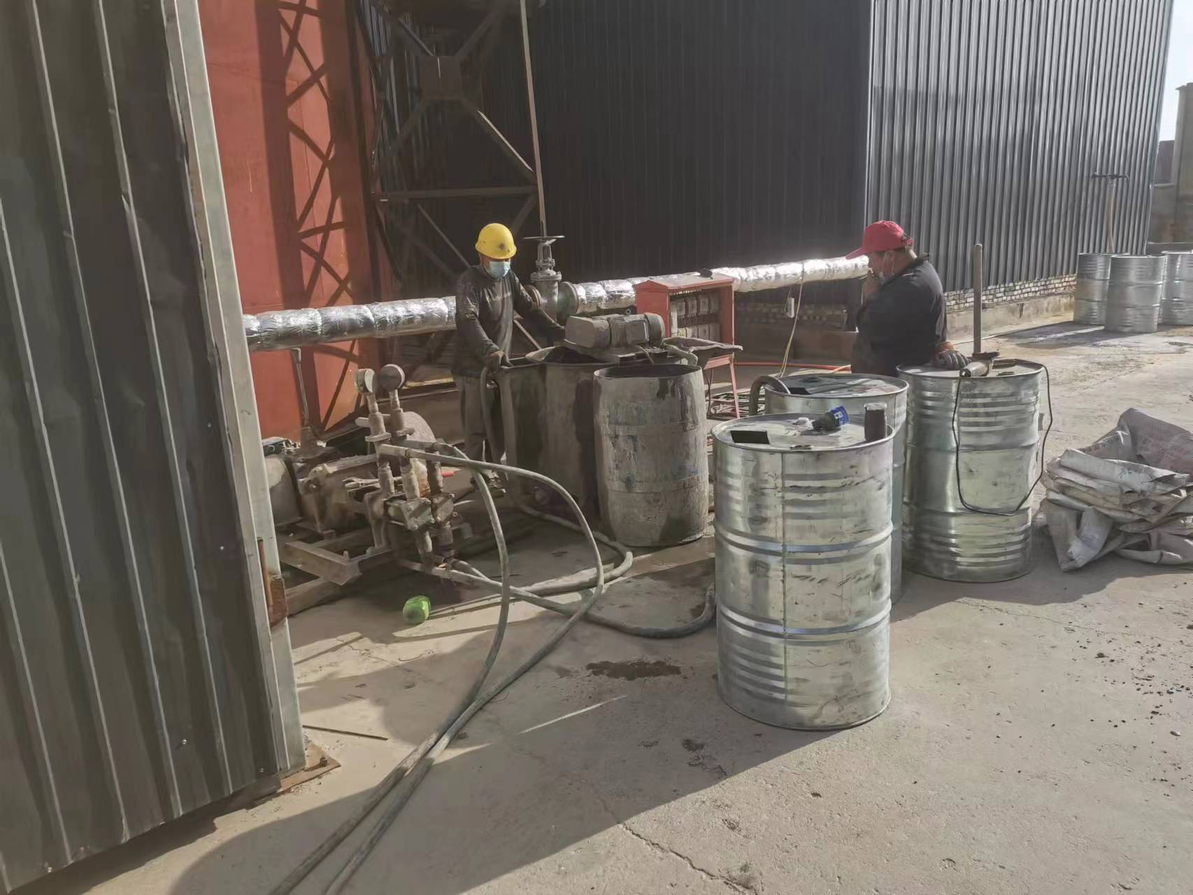 沙湖原种场双液注浆