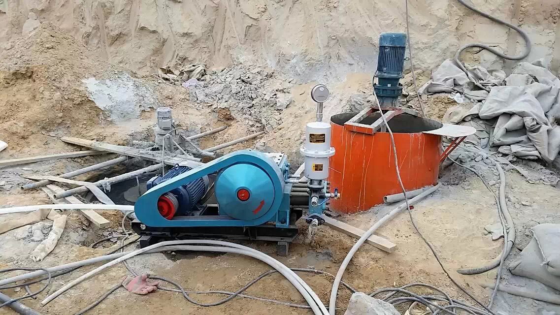 沙湖原种场顶管注浆